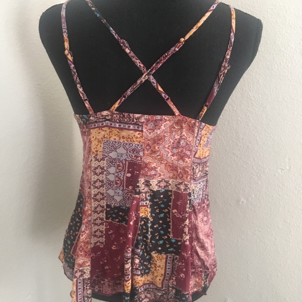 American eagle outfitters strappy tank top